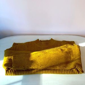 Forever 21 Ribbed Turtleneck Sweater